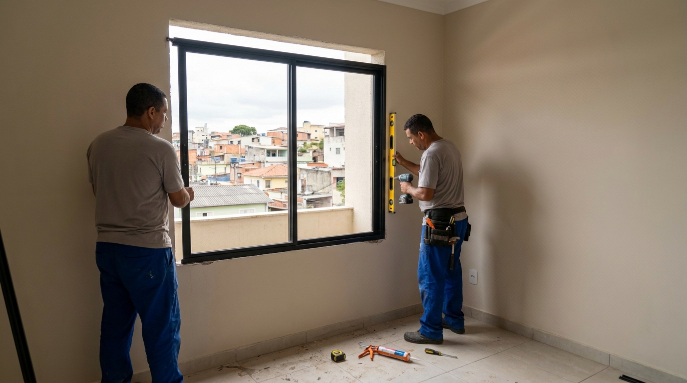 Fechamento de Ambientes no Jardim Estrela, São José do Rio Preto‑SP