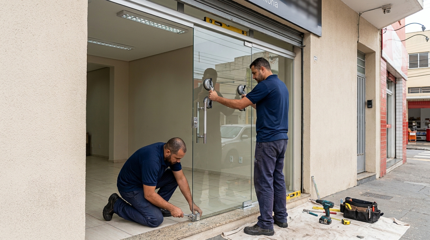Portas Residenciais e Comerciais no Bom Jardim, São José do Rio Preto‑SP