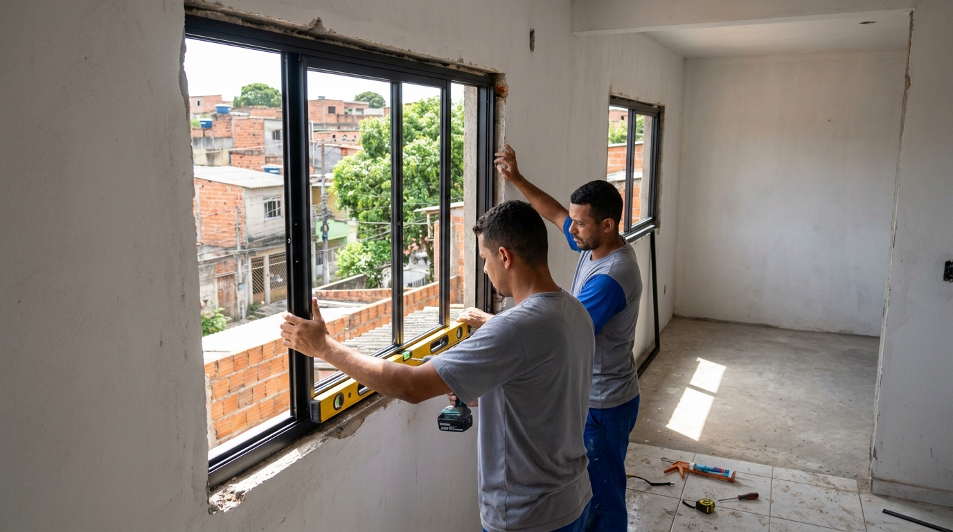 Produção de Portas e Janelas no Jardim Estrela, São José do Rio Preto‑SP